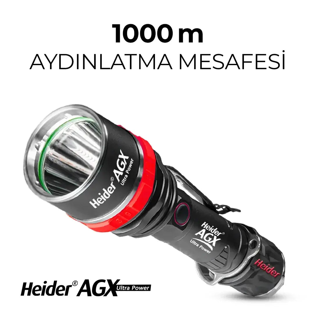 Heider AGX Ultra Power V4 - 2025 Yeni Versiyon - HDD 5+3 Mikroişlemci Driver - Dual Charge Type (USB Type-C +Adaptör)