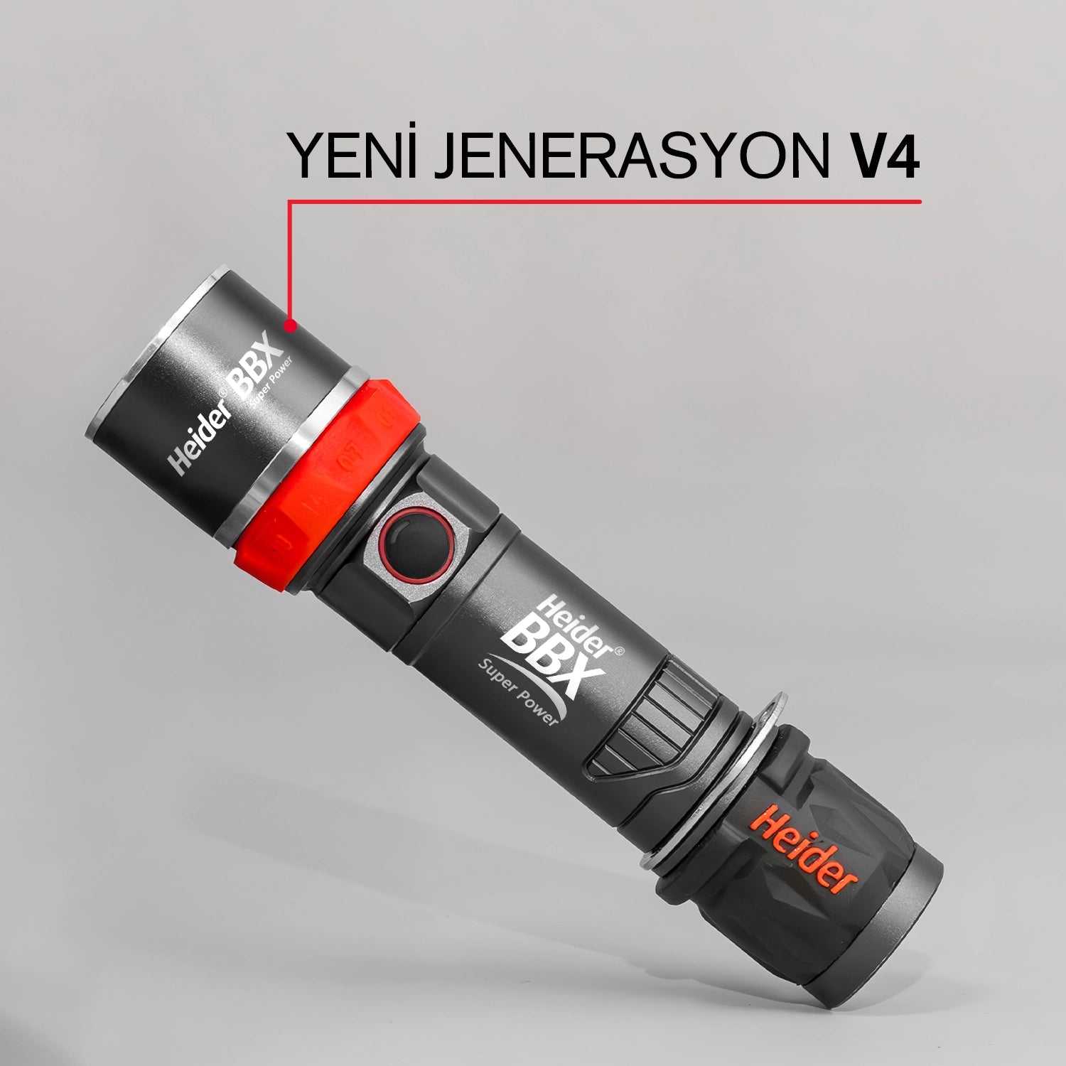 Heider BBX Super Power V4 - 2025 Yeni Versiyon - HDD 5+3 Mikroişlemci Driver - Dual Charge Type (USB Type-C +Adaptör)