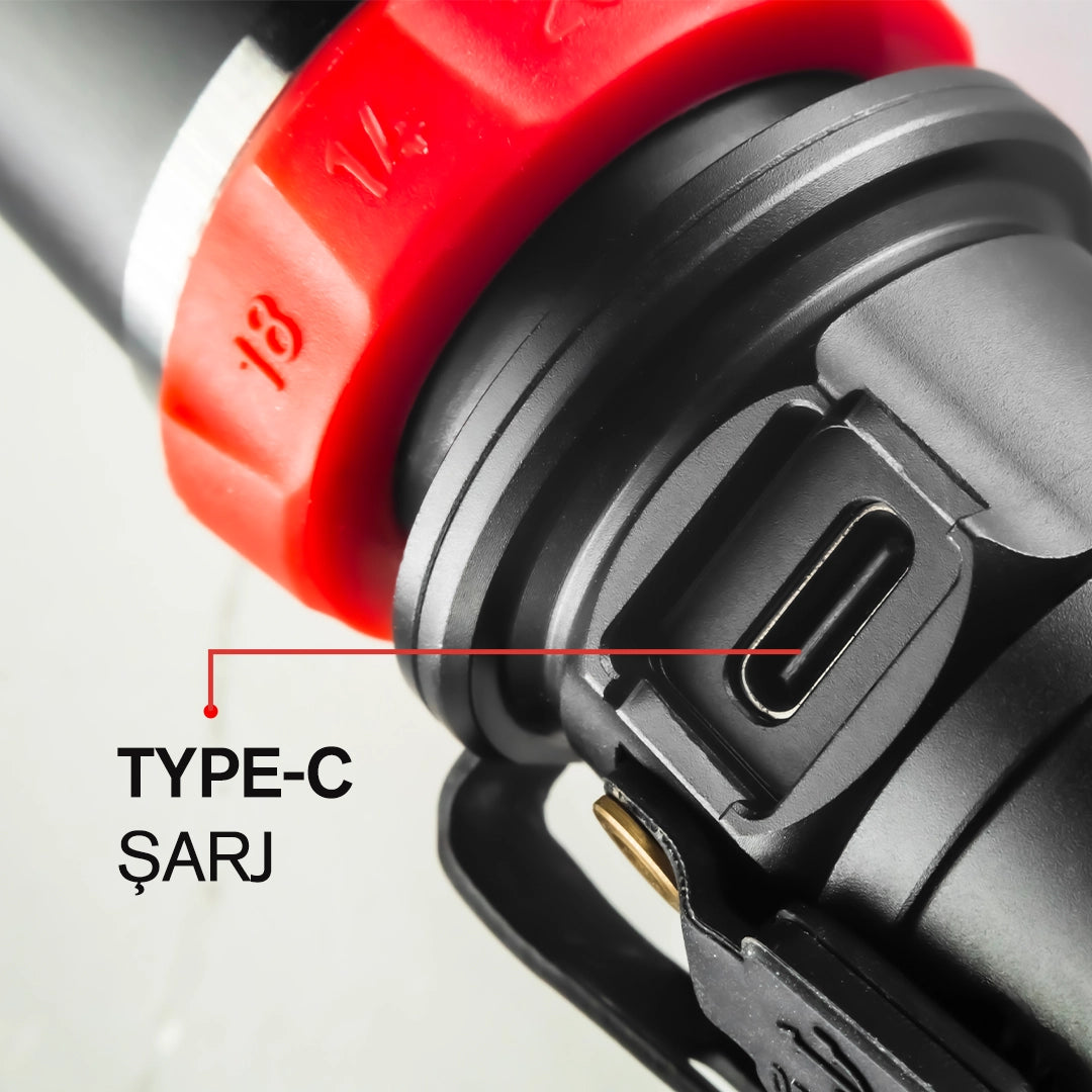 Heider CFX Zoom Super Power V4 - 2025 Yeni Versiyon - HDD 5+3 Mikroişlemci Driver - Dual Charge Type (USB Type-C +Adaptör)