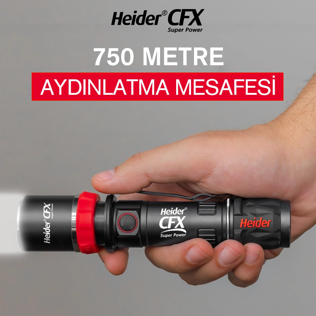 Heider CFX Zoom Super Power V4 - 2025 Yeni Versiyon - HDD 5+3 Mikroişlemci Driver - Dual Charge Type (USB Type-C +Adaptör)