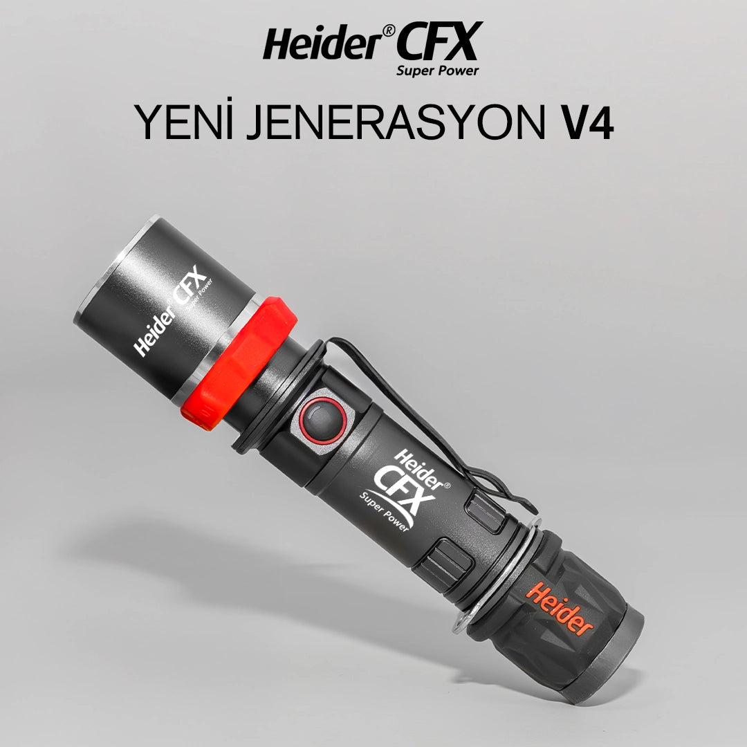 Heider CFX Zoom Super Power V4 - 2025 Yeni Versiyon - HDD 5+3 Mikroişlemci Driver - Dual Charge Type (USB Type-C +Adaptör)