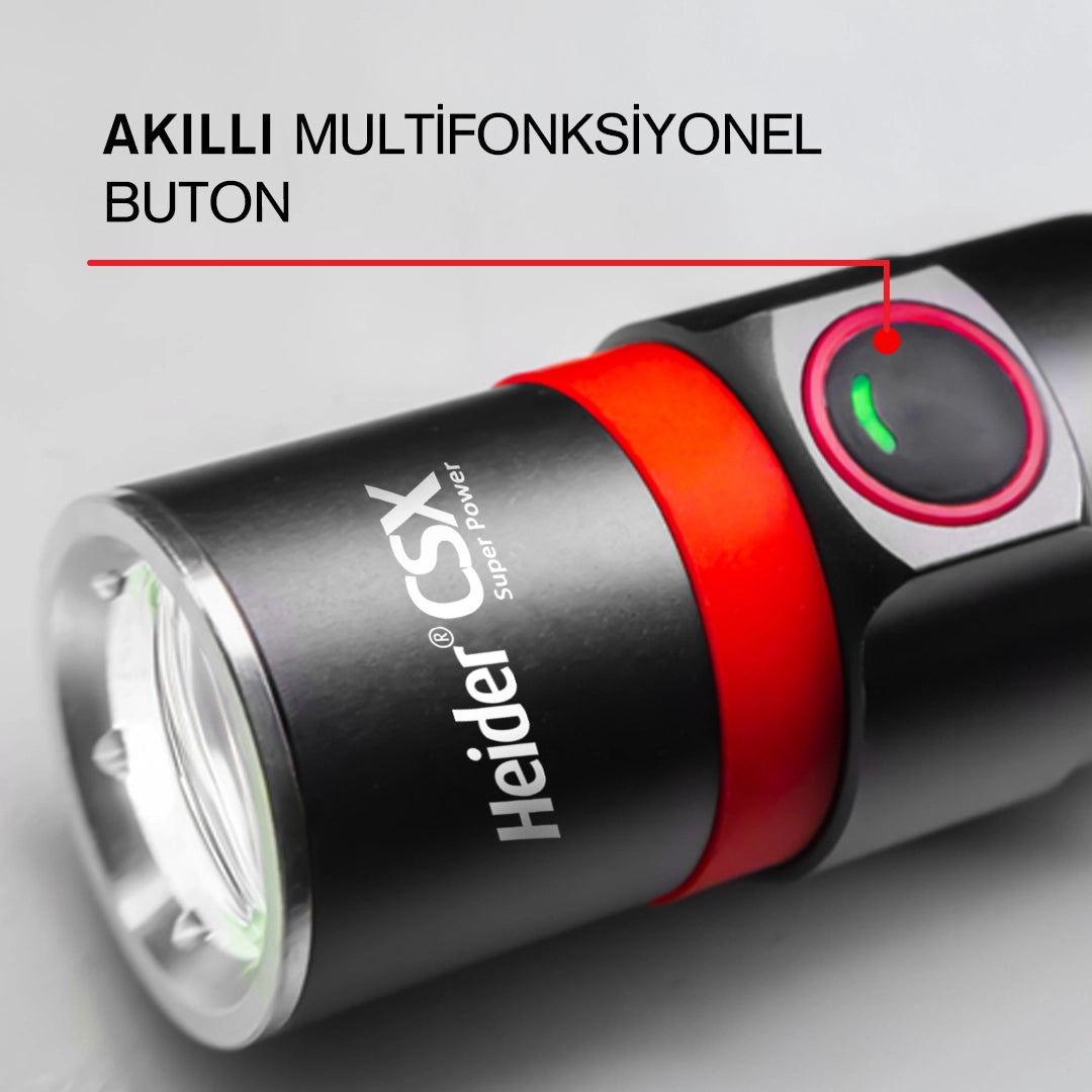 Heider CSX Super Power V4 - 2025 Yeni Versiyon - HDD 5+3 Mikroişlemci Driver - Dual Charge Type (USB Type-C +Adaptör)