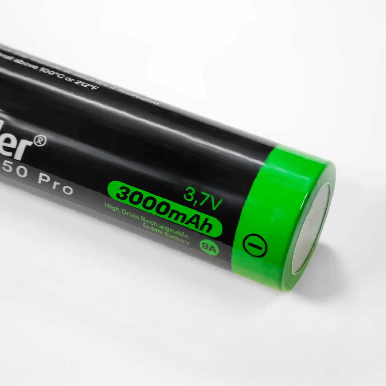 Heider XR-18650 Pro 3000mAh 3,7V High Drain Şarjlı Pil – Rohs ve Ce Sertifikalı